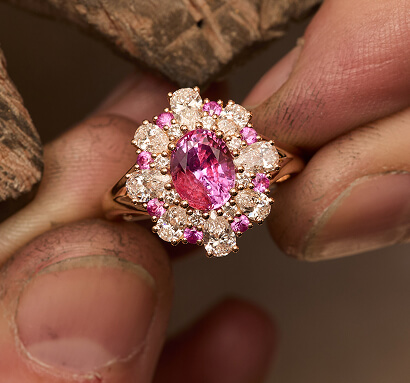 Bague Colombo Poire