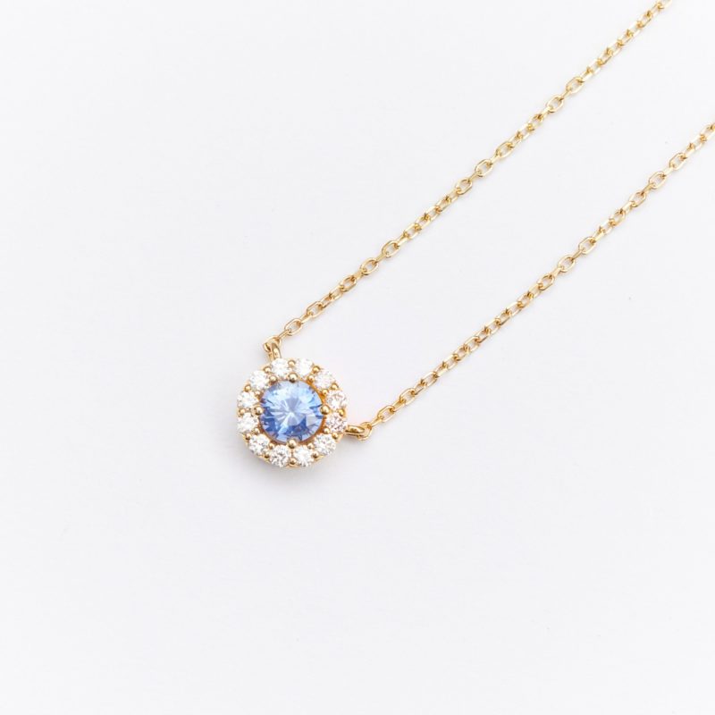 Collier Jaffna - Saphir Cornflower 0.50 carats