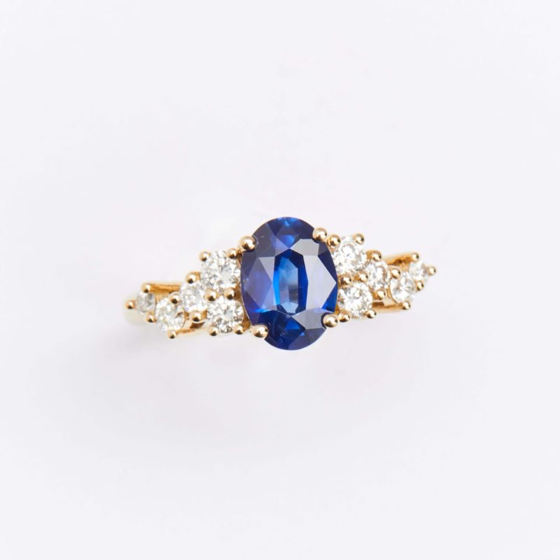 Bague Horana - Saphir Royal Blue 1.66 carats