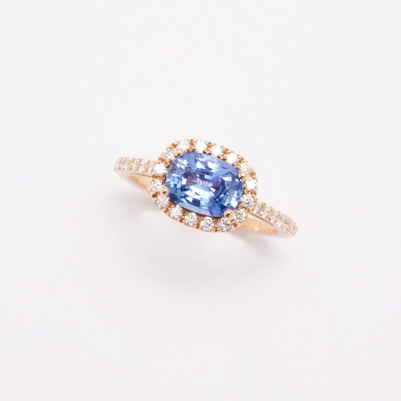 Bague Jaffna - Saphir Cornflower 1.80 carats