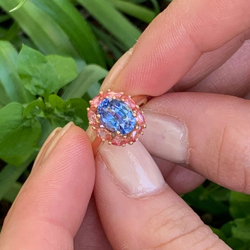 Bague Padma - Saphir Cornflower 2.03 carats