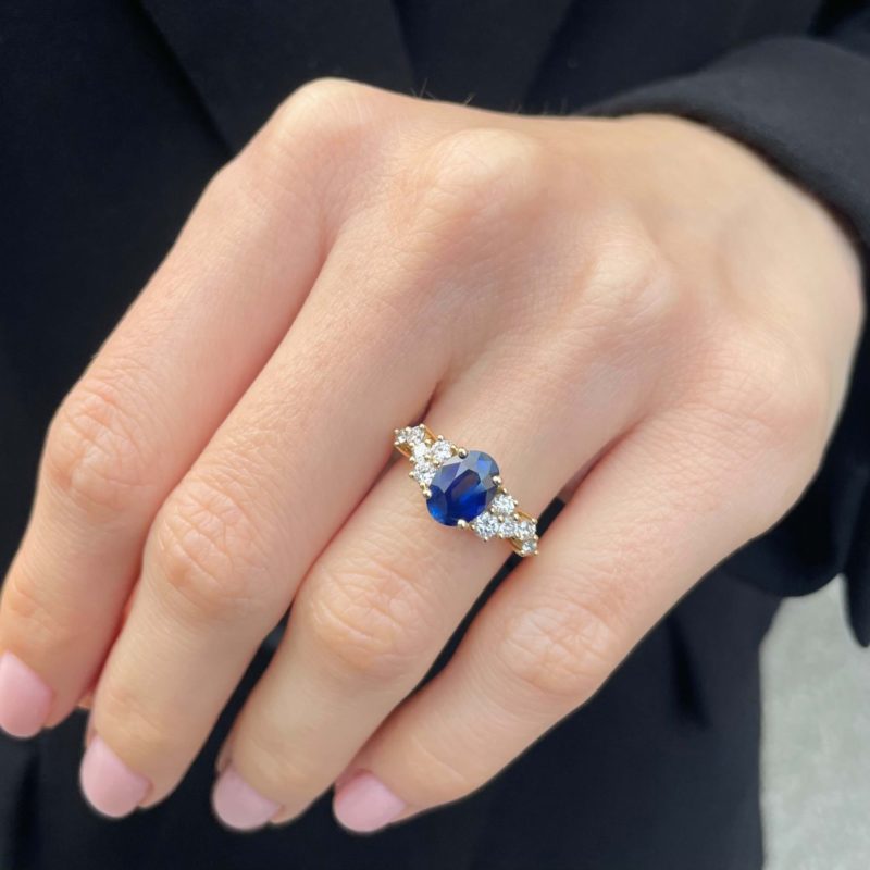 Bague Horana - Saphir Royal Blue 1.66 carats