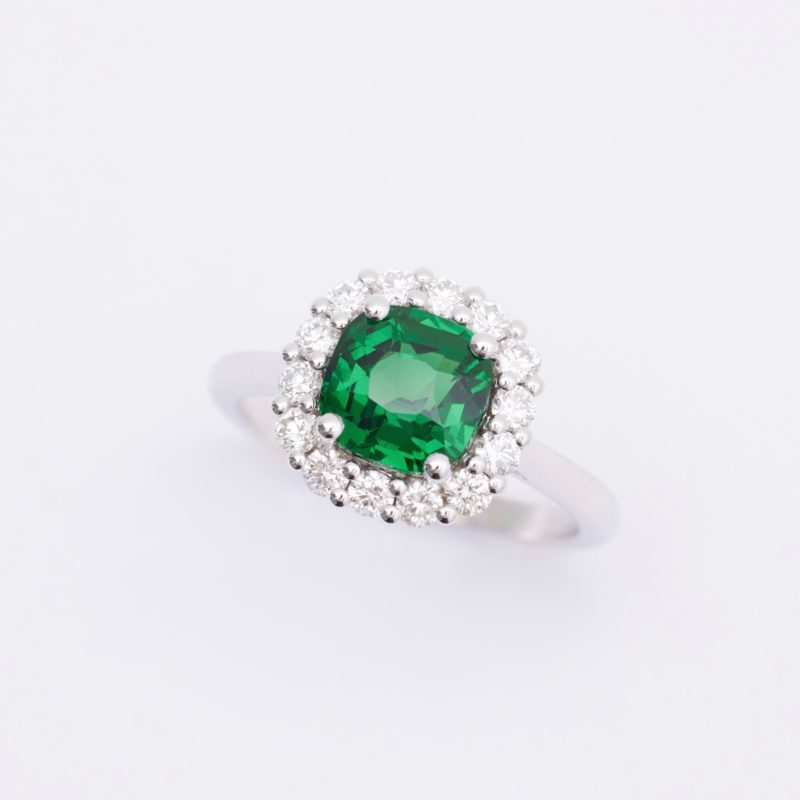 bague tsavorite