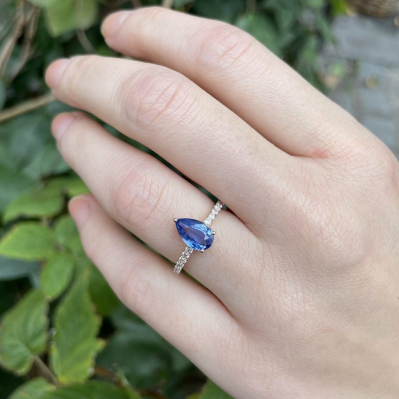 Bague Saphir Bleu