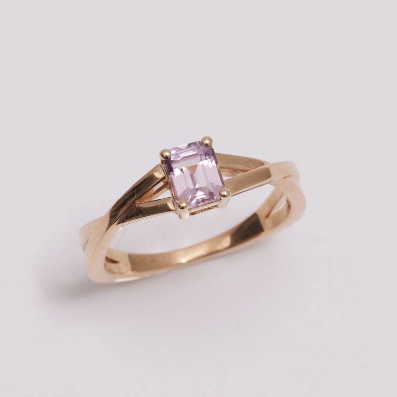 Bague Saphir Rose