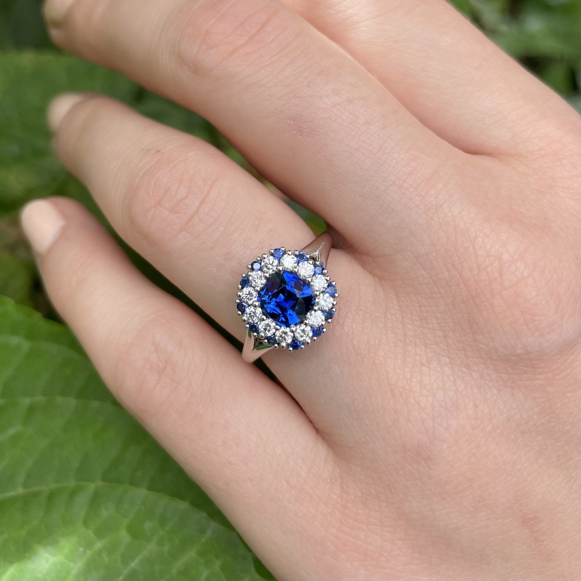 Bague Saphir Bleu