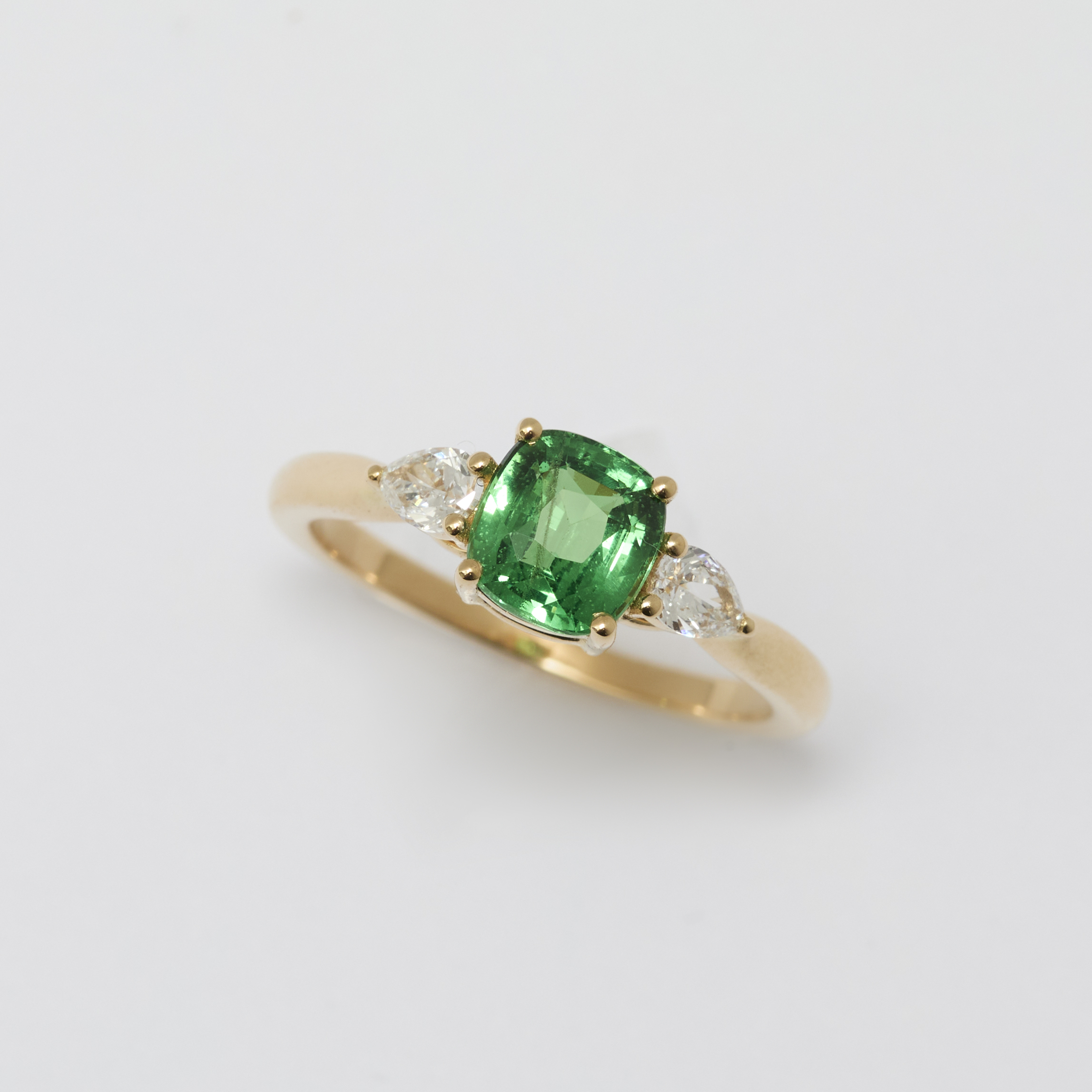 bague tsavorite