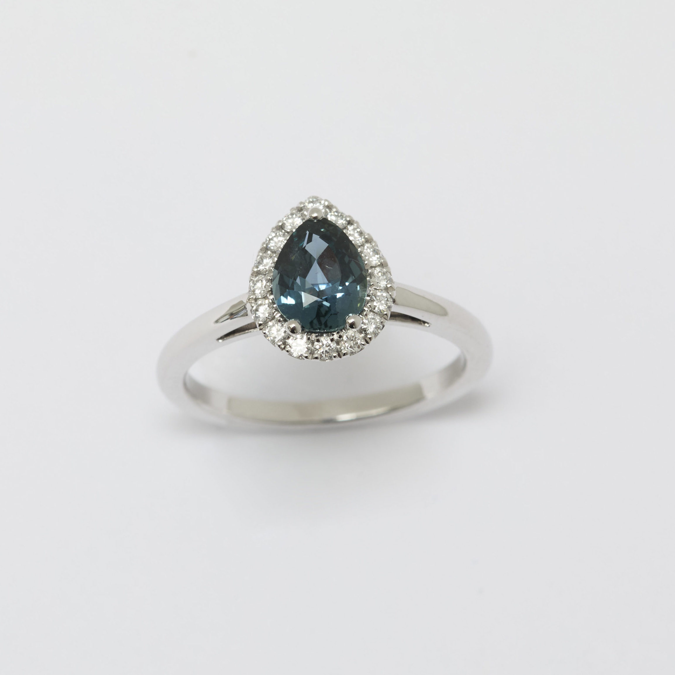 bague saphir teal