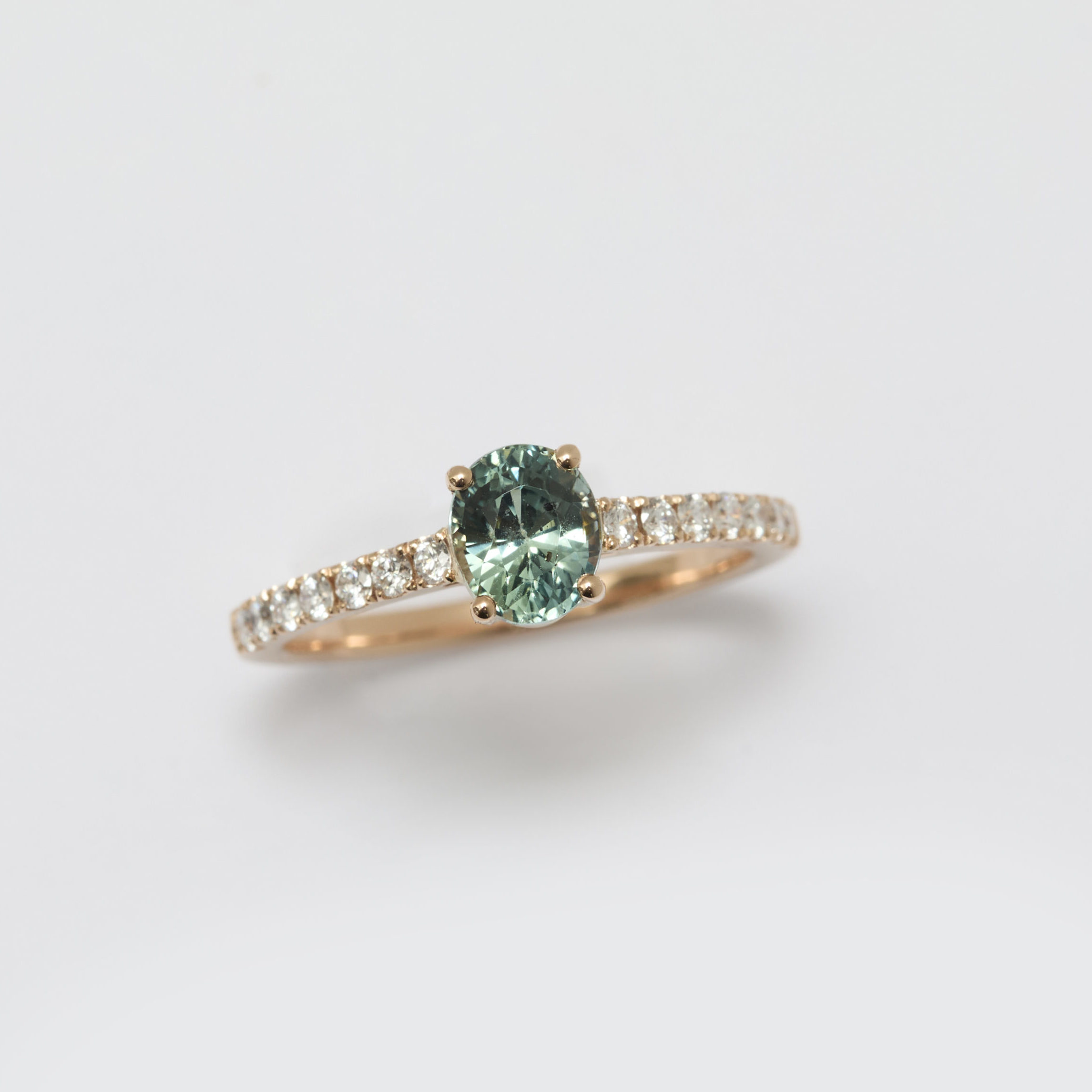 bague saphir teal