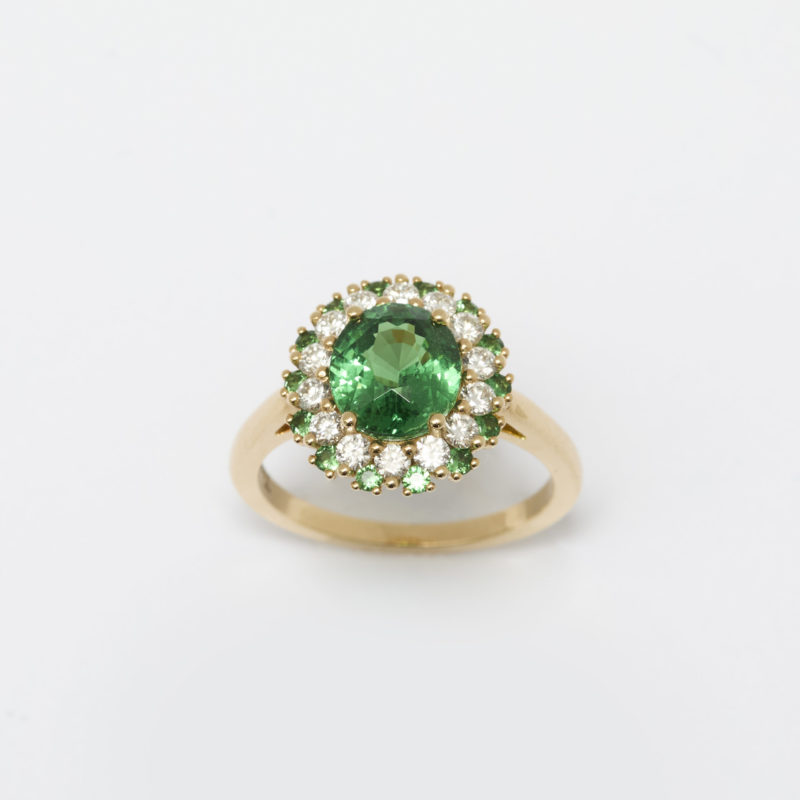 bague tsavorite