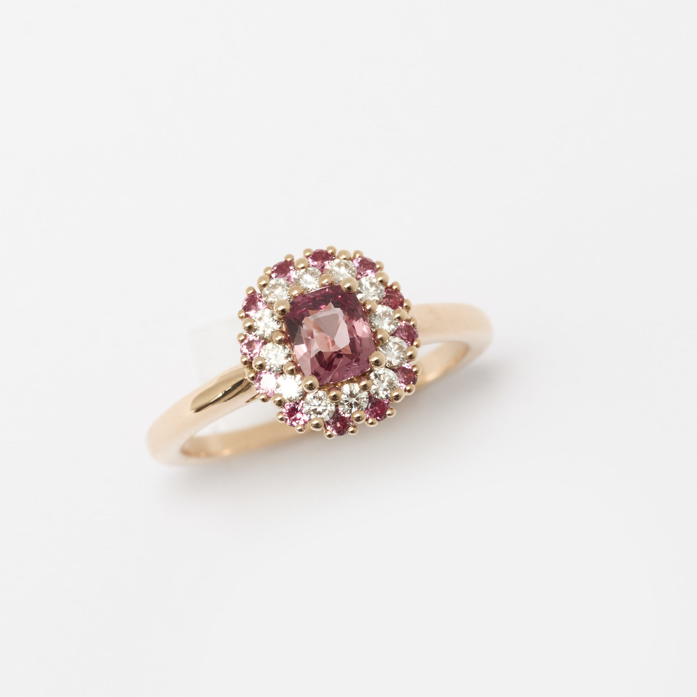 bague saphir padparadscha