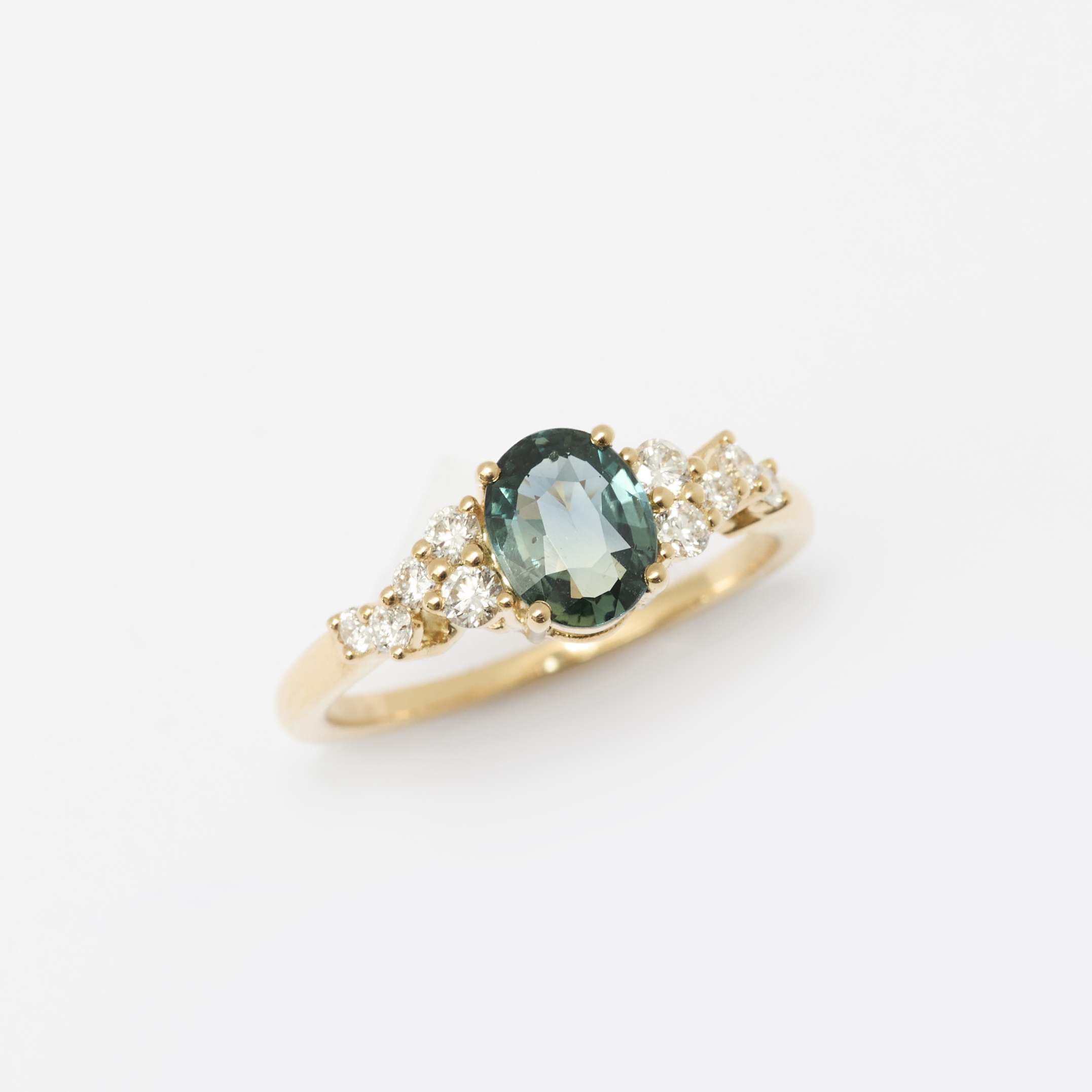 bague saphir teal