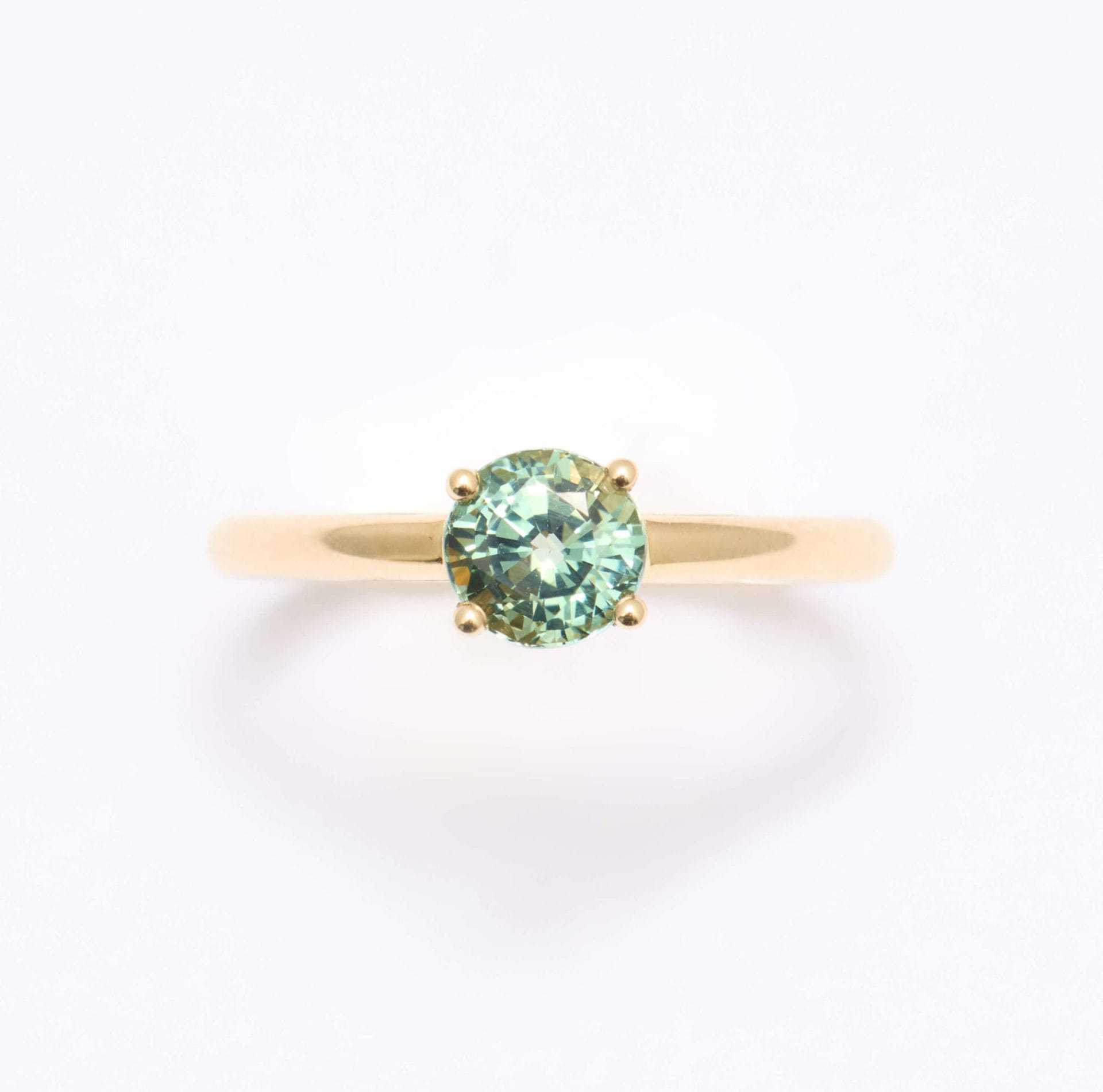 Bague Trinco - Saphir Teal 1.08 carats