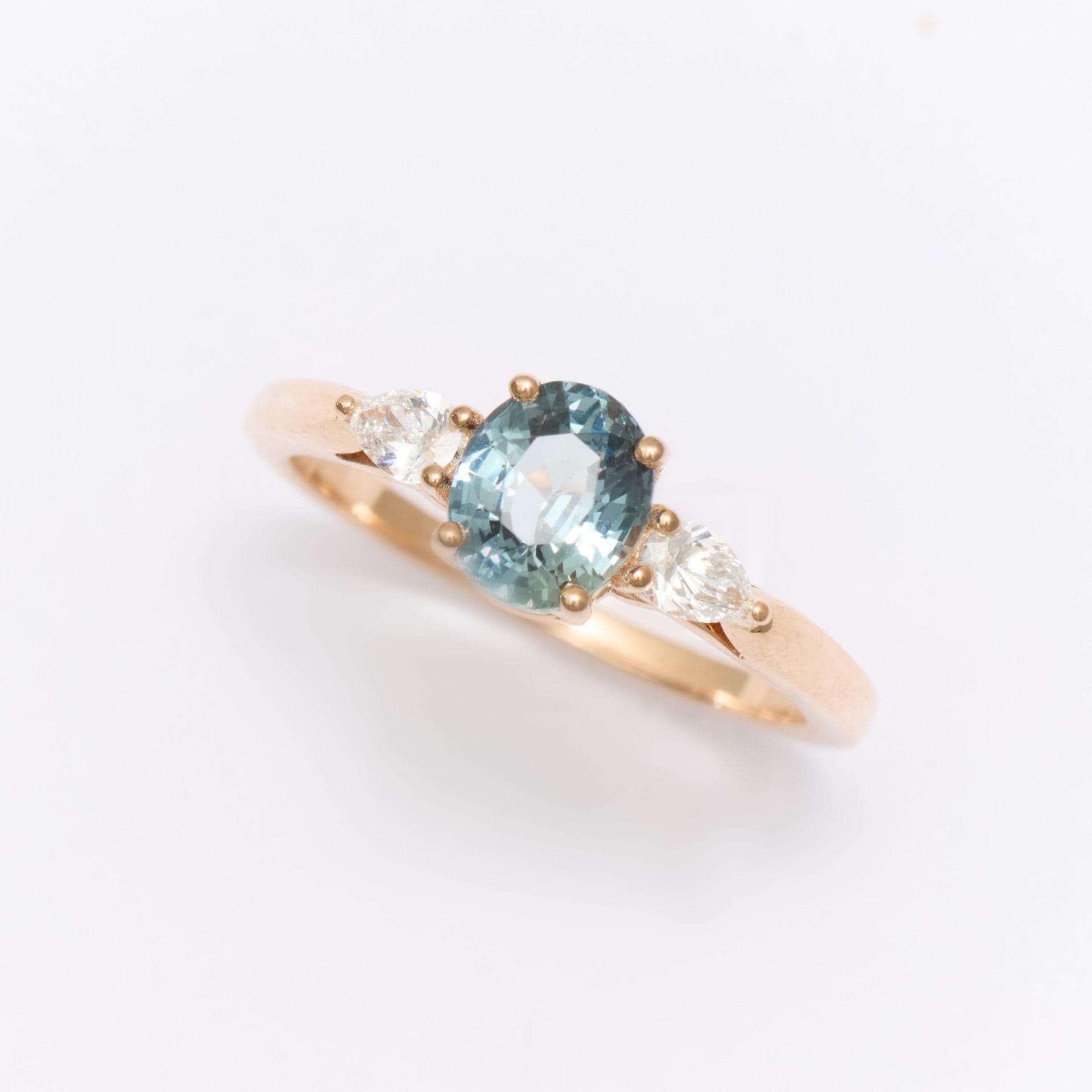 Bague Elahera - Saphir Teal 1.05 carats