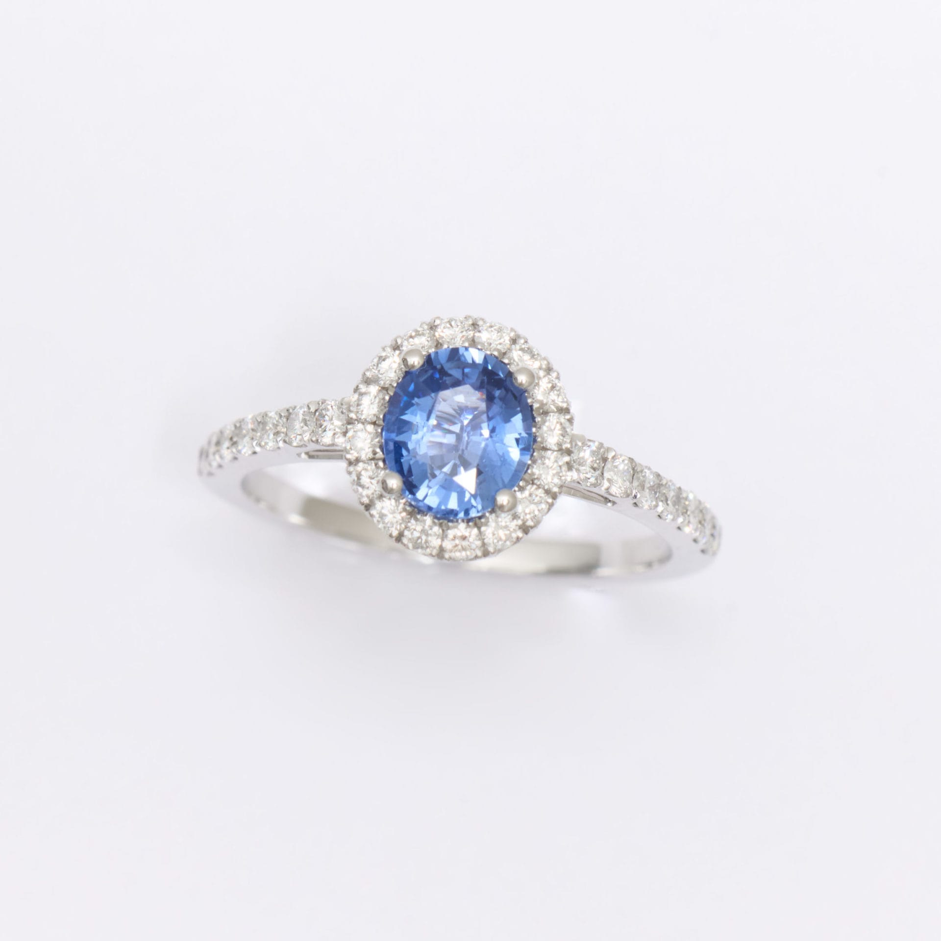 Bague Jaffna - Saphir Cornflower 0.92 carats