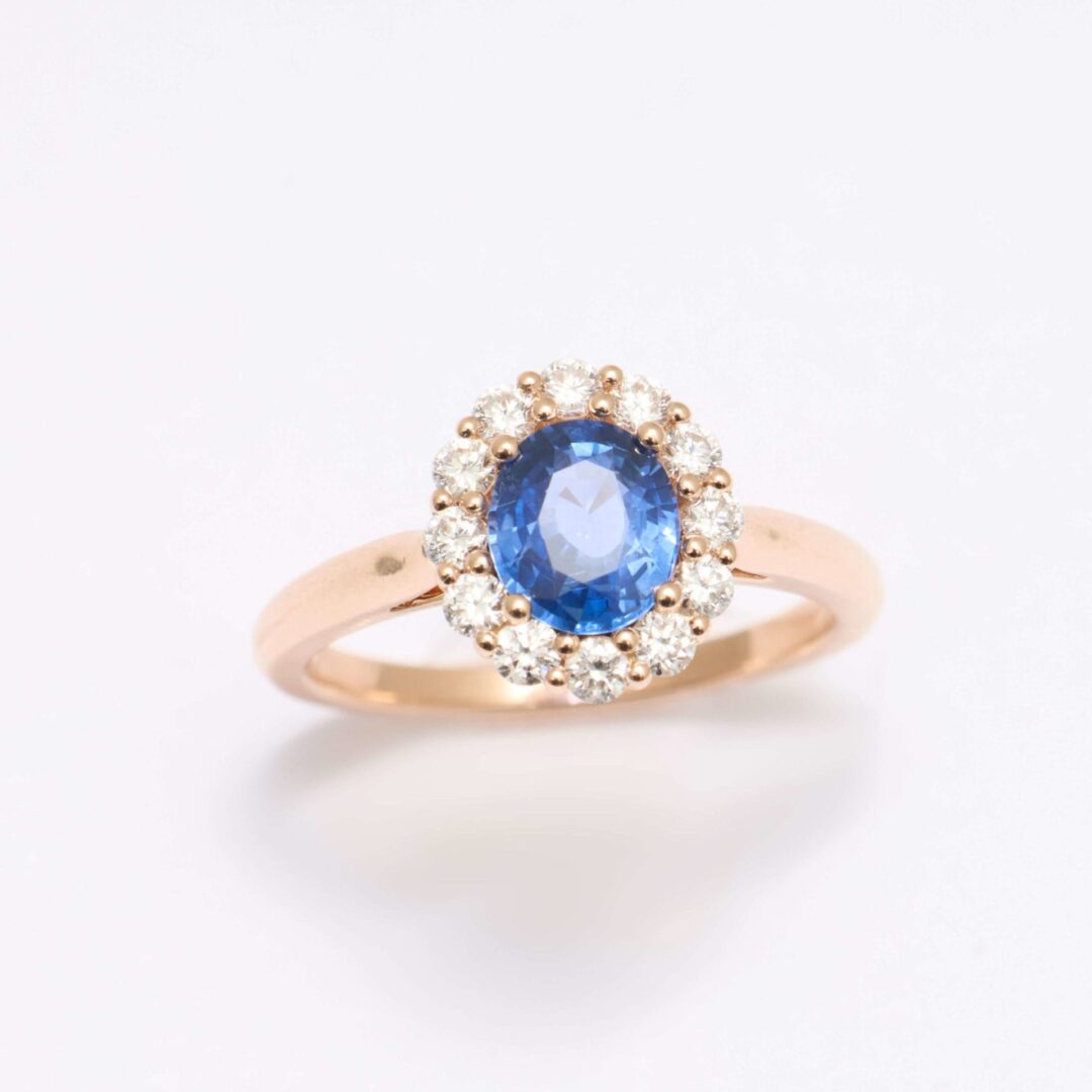 Bague Matara - Saphir Cornflower 1.06 carats