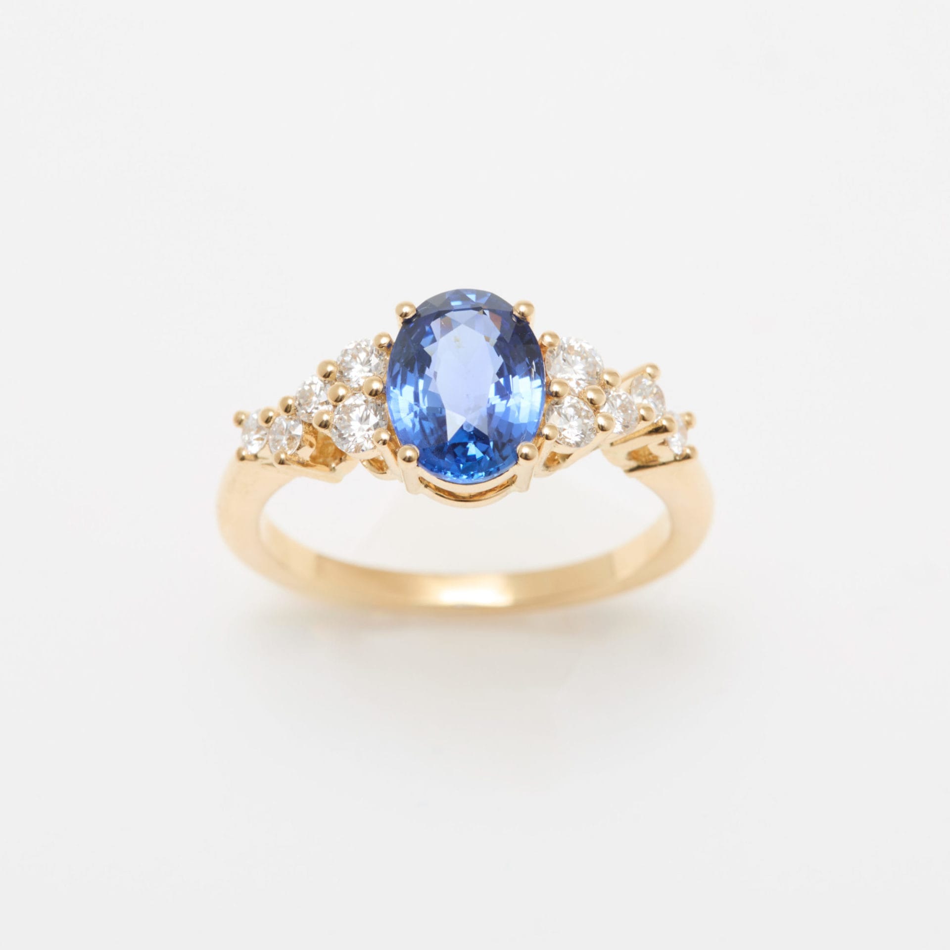 Bague Horana - Saphir Vivid Blue 1.71 carats