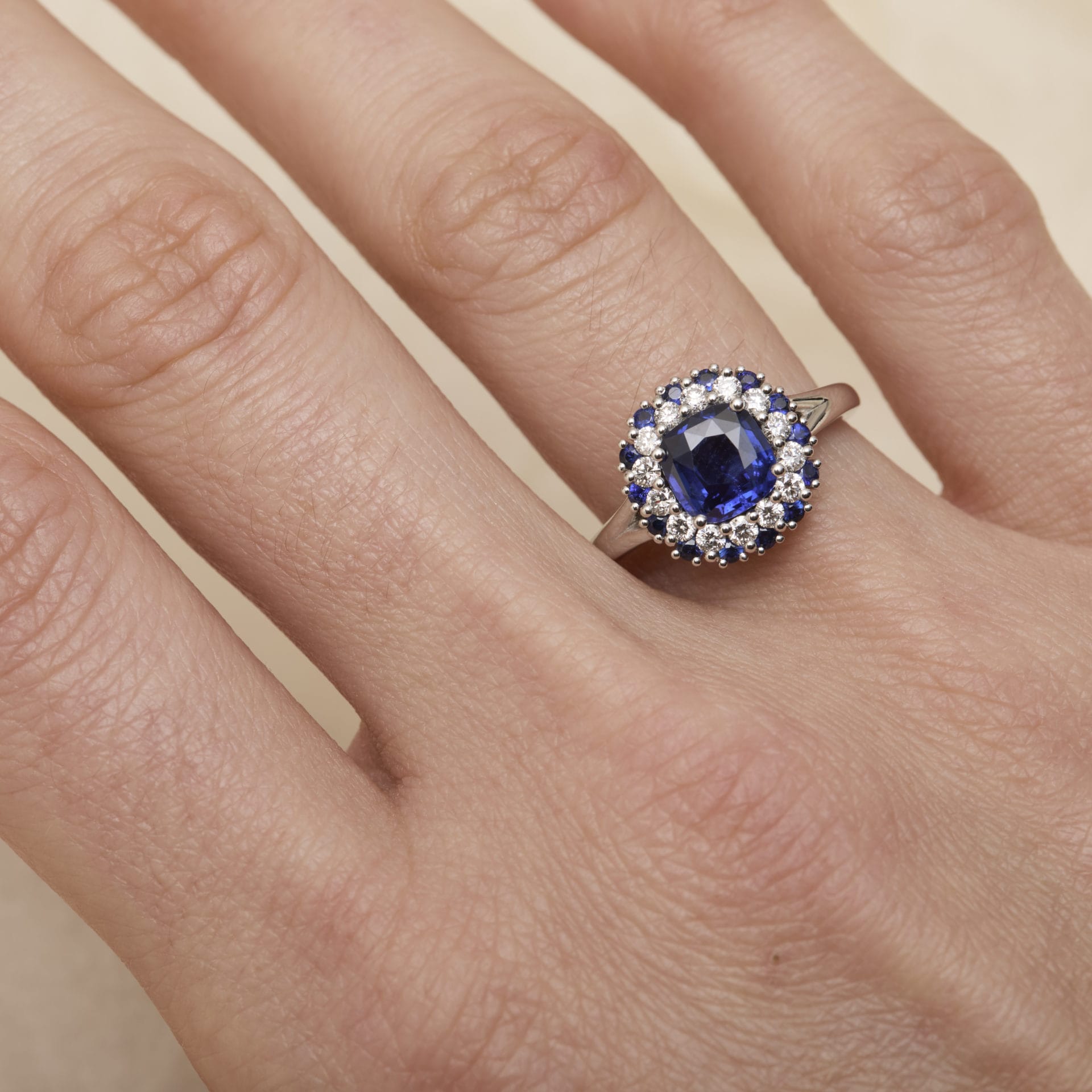 Bague Saphir Blue