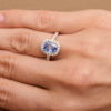 bague saphir