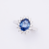 Bague Ella - Saphir Vivid Blue 2.28 carats