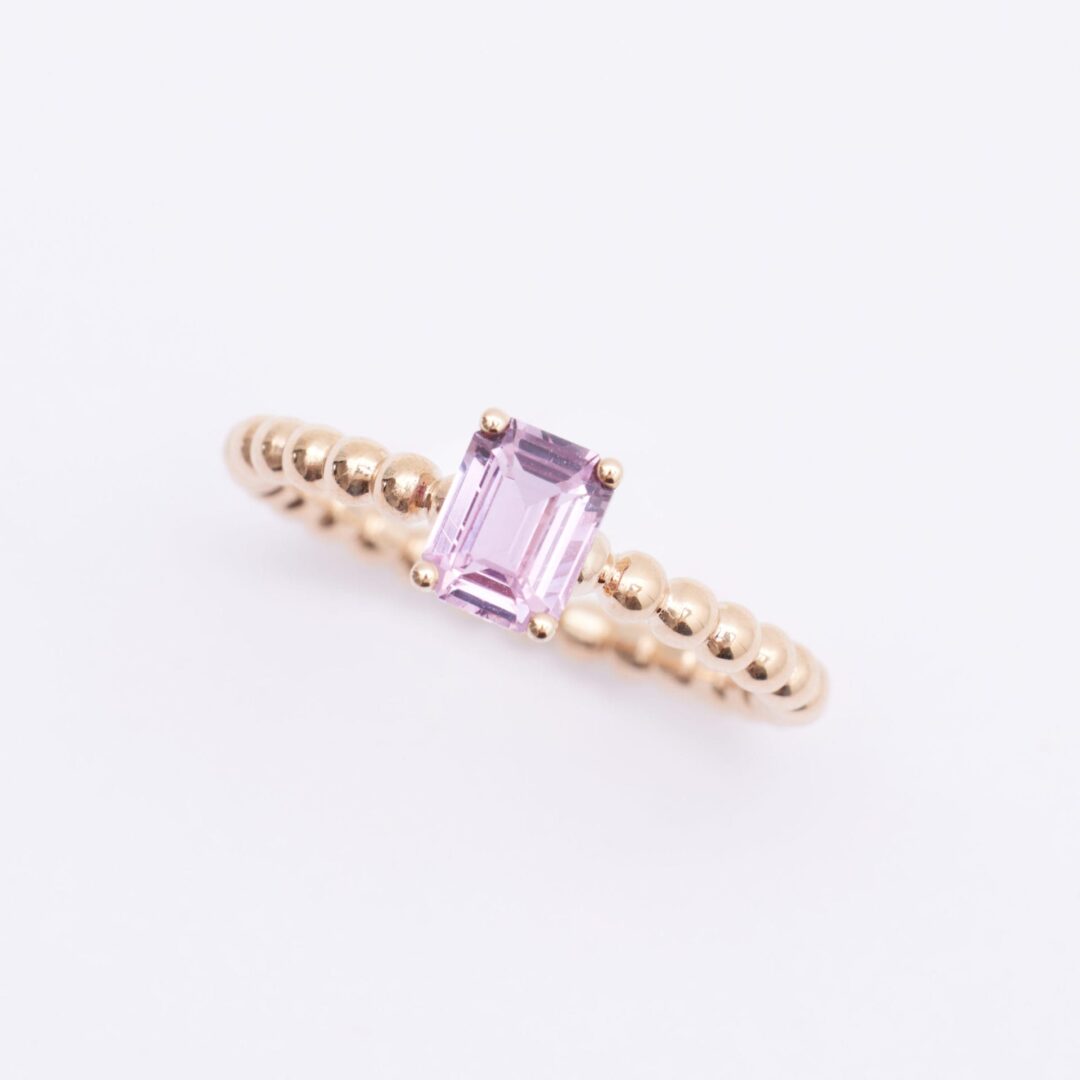 Bague Aya - Saphir Rose 0.87 carats