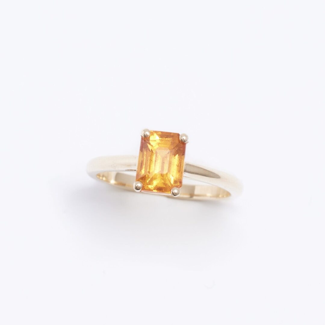 Bague Trinco - Grenat Mandarin 1.68 carats