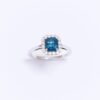 Bague Jaffna - Saphir Teal Indigo 1.61 carats