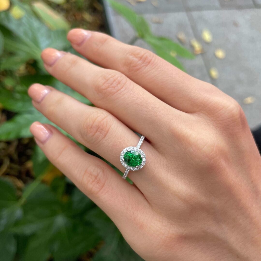 Bague Jaffna - Tsavorite 1.57 carats