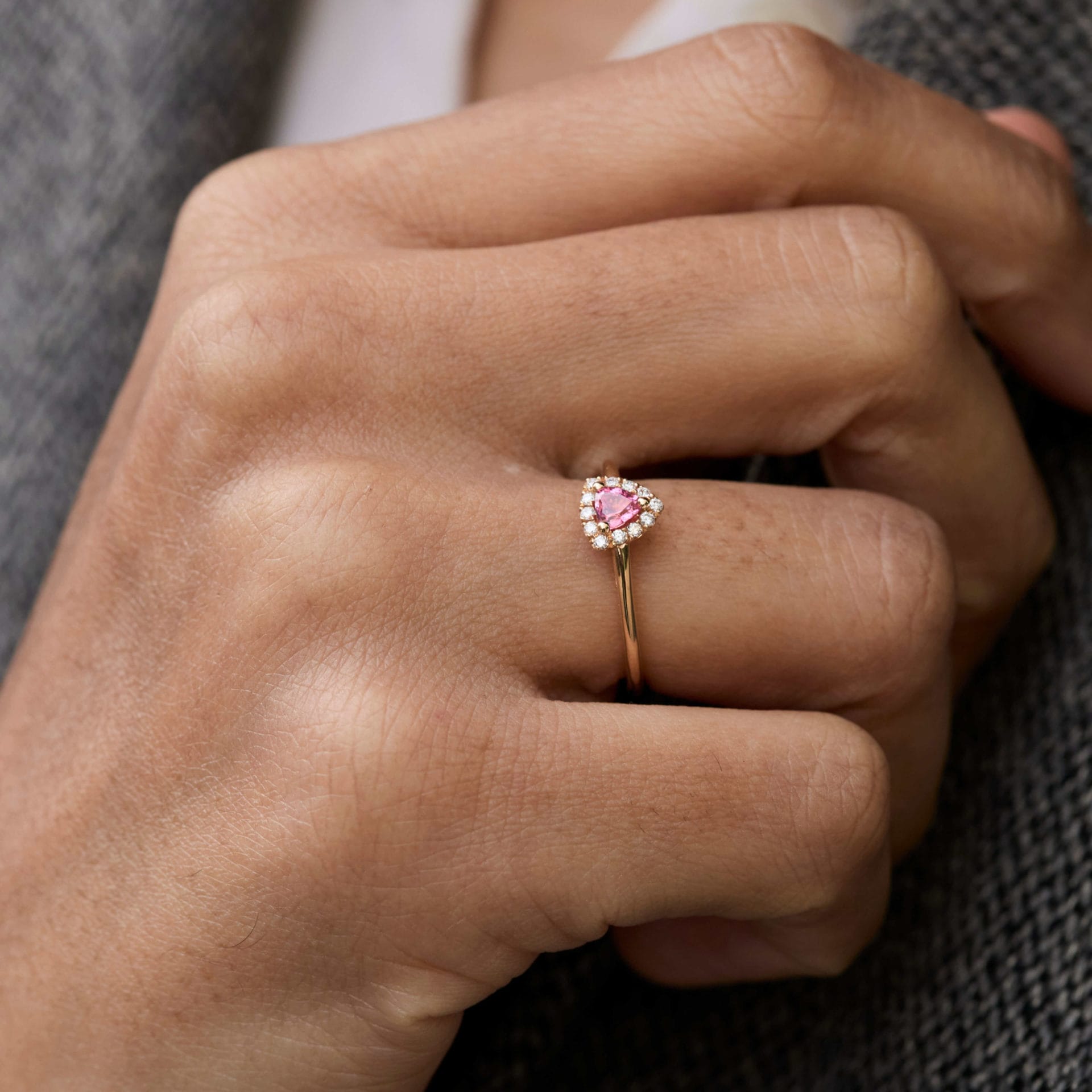 Bague Jaffna - Spinelle Mahenge 0.33 carats – Image 2
