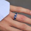 Bague Constellation - Saphir Peacock 1.86 carats – Image 3