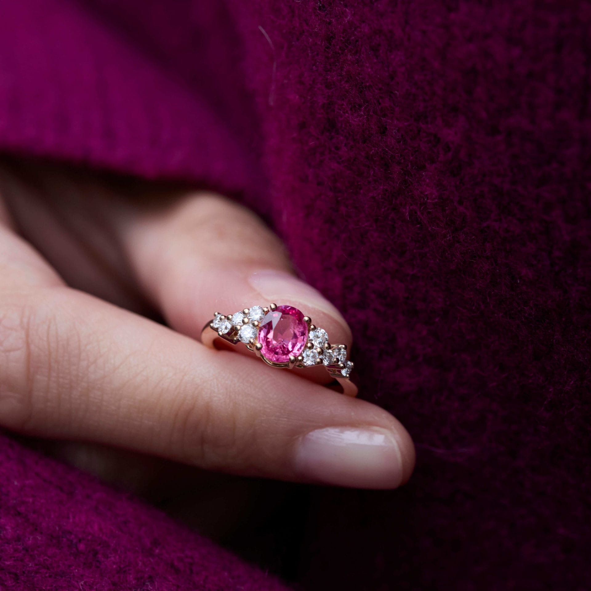 Bague Horana - Spinelle Mahenge 1.08 carats – Image 3