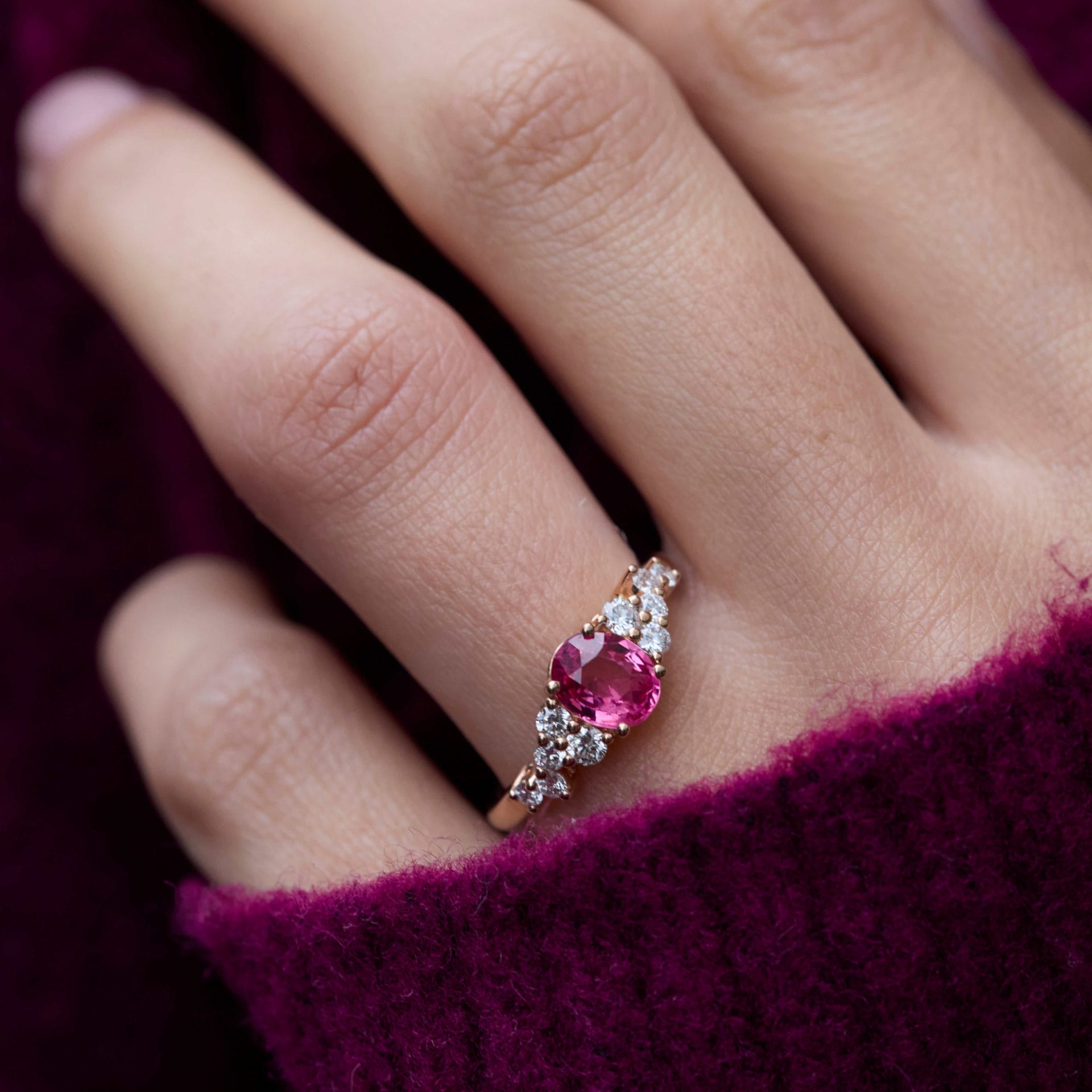 Bague Horana - Spinelle Mahenge 1.08 carats – Image 2