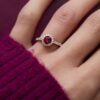 Bague Jaffna - Spinelle Mahenge 0.62 carats – Image 2