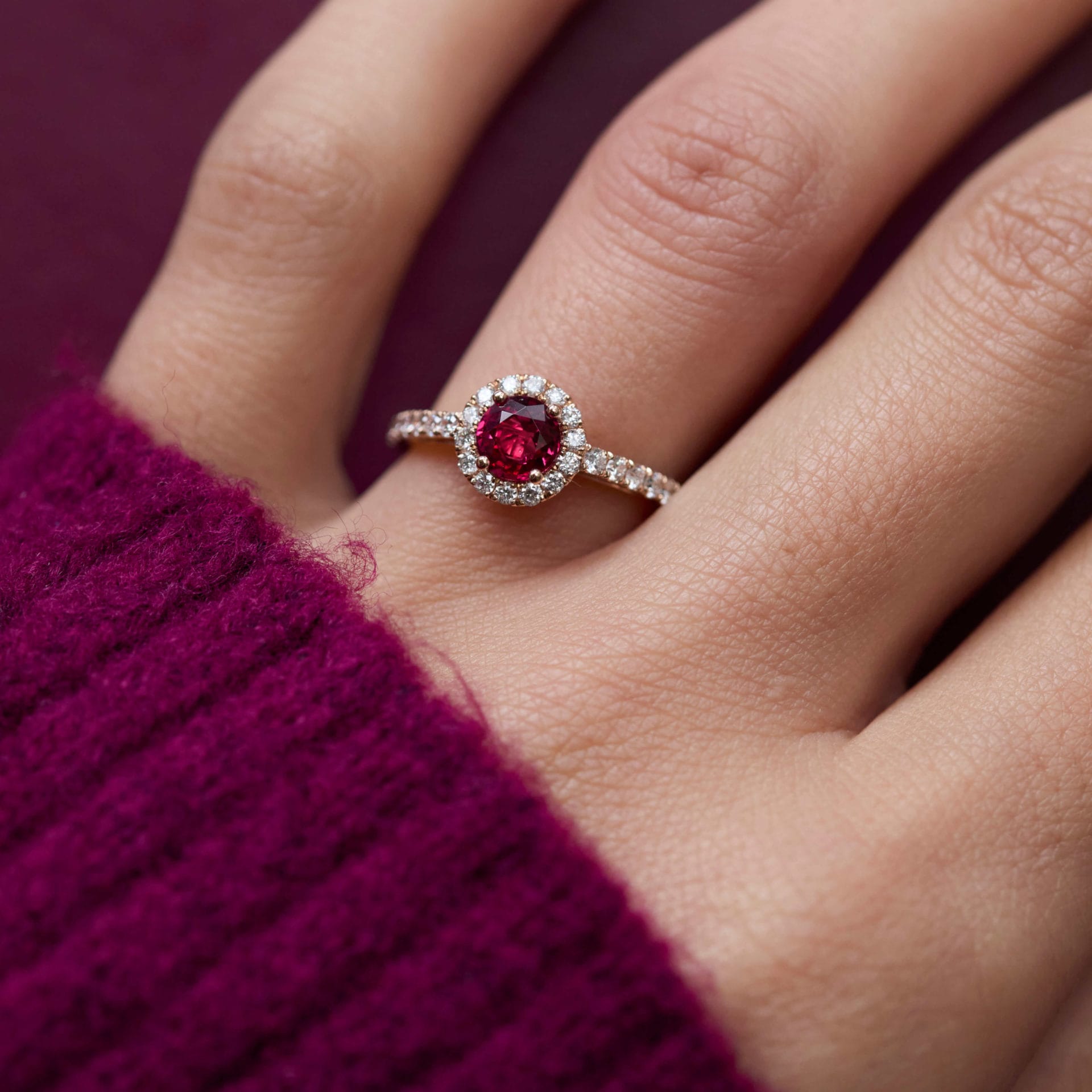 Bague Jaffna - Spinelle Mahenge 0.62 carats – Image 2