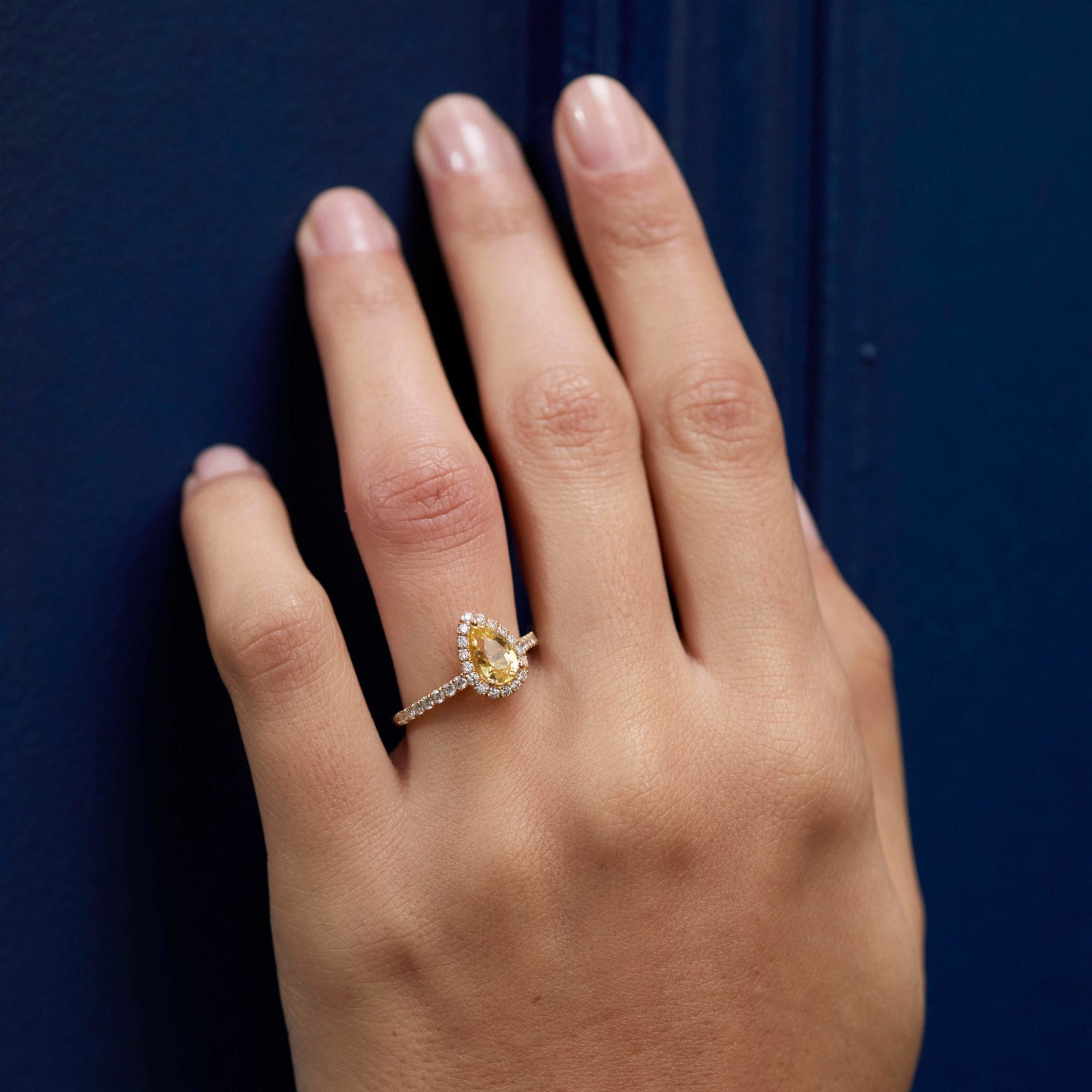 Bague Jaffna - Saphir Jaune 1.35 carats – Image 3