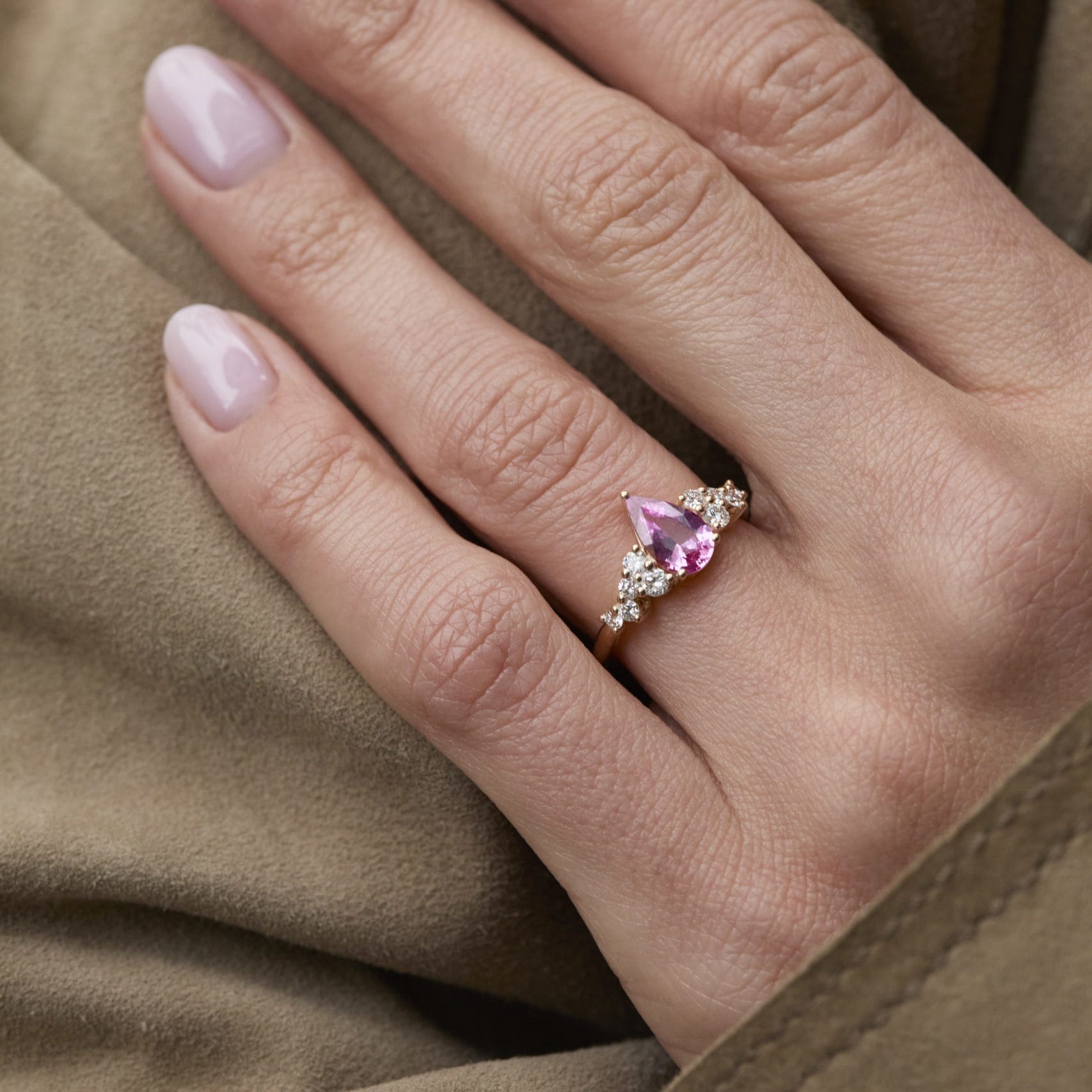 Bague Horana - Saphir Rose 1.21 carats – Image 3