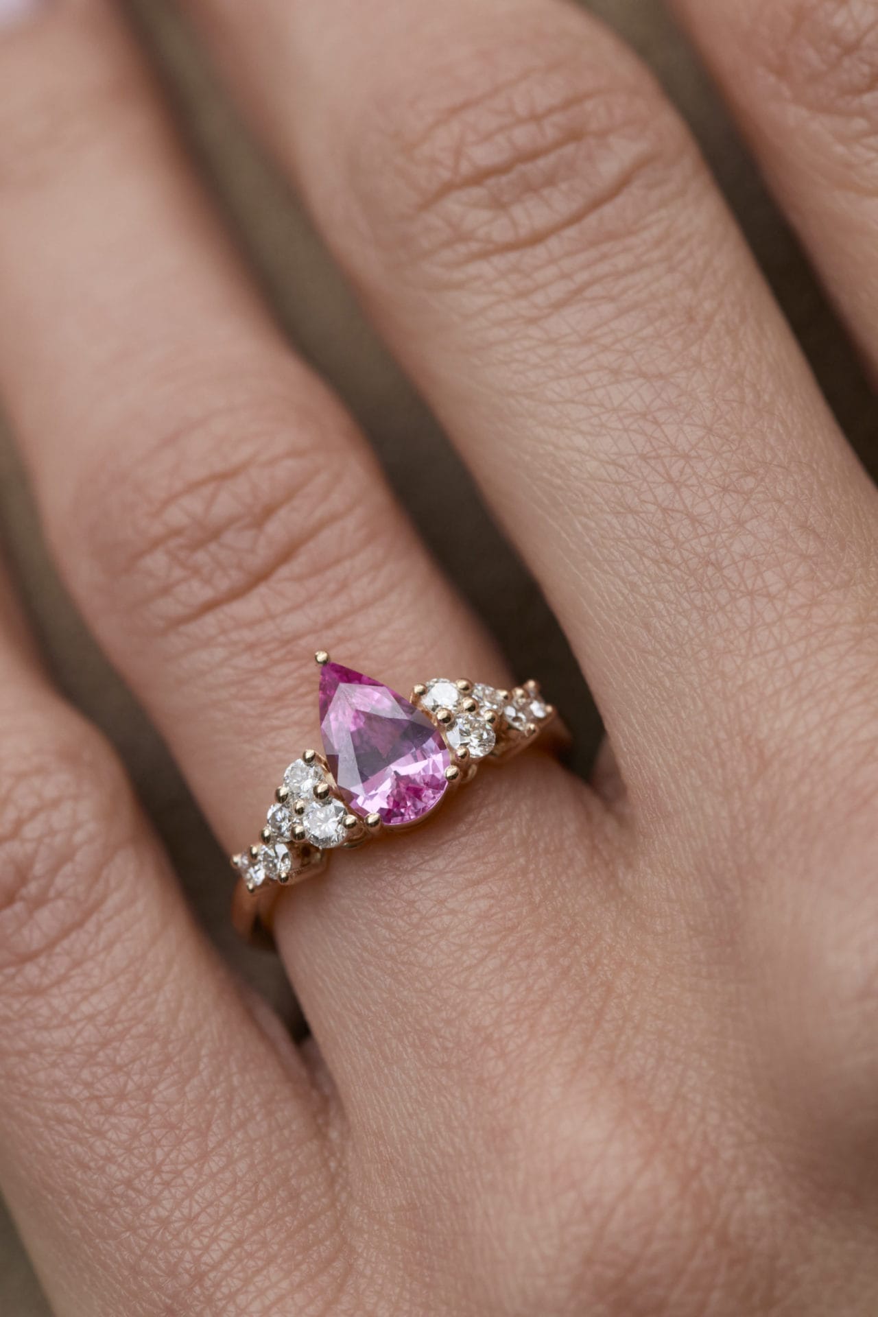 Bague Horana - Saphir Rose 1.21 carats – Image 2