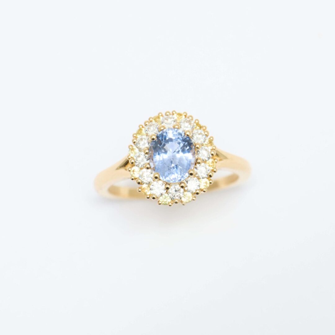 Bague Colombo - Saphir Cornflower 1.25 carats