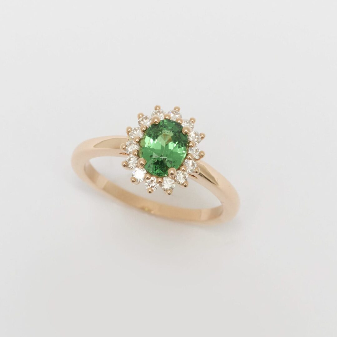 Bague Ella - Tsavorite 1.02 carats