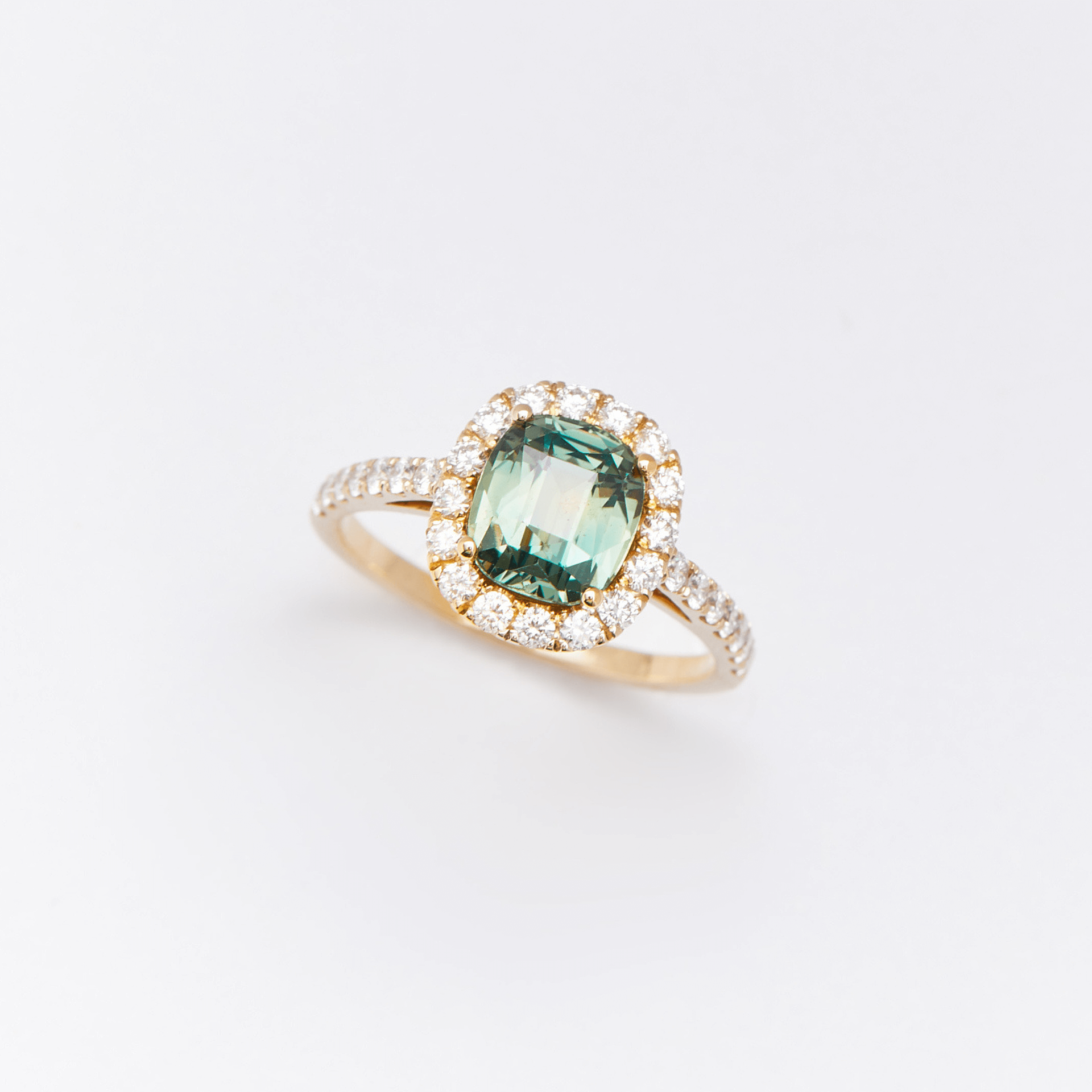 Bague Jaffna - Saphir Teal 2.16 carats