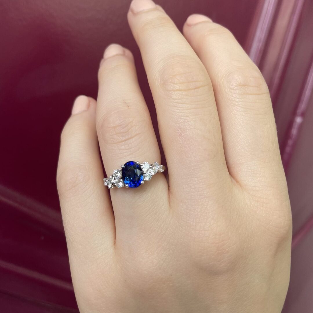 Bague Horana - Saphir Royal Blue 2.05 carats