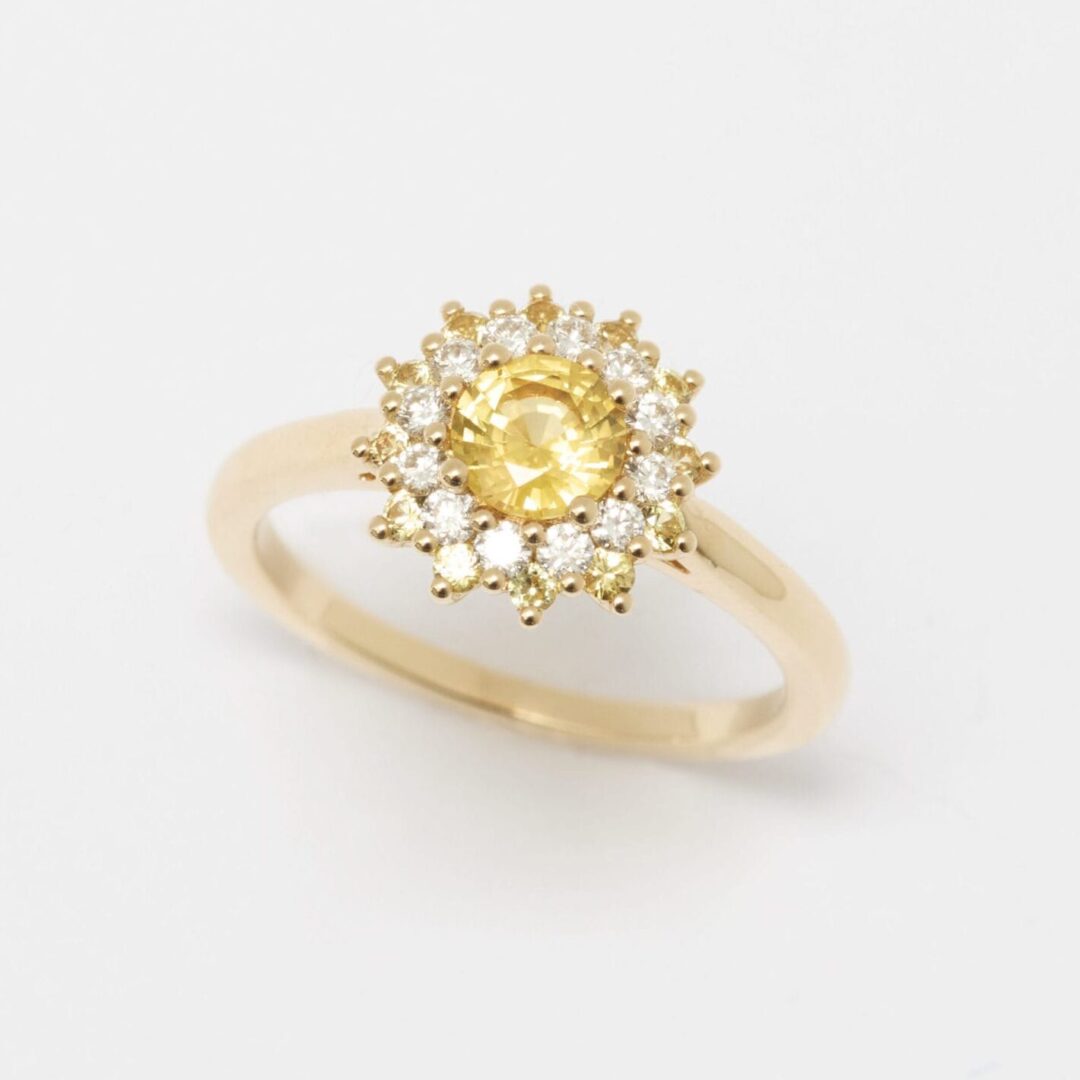 Bague Colombo - Saphir Jaune 0.57 carats