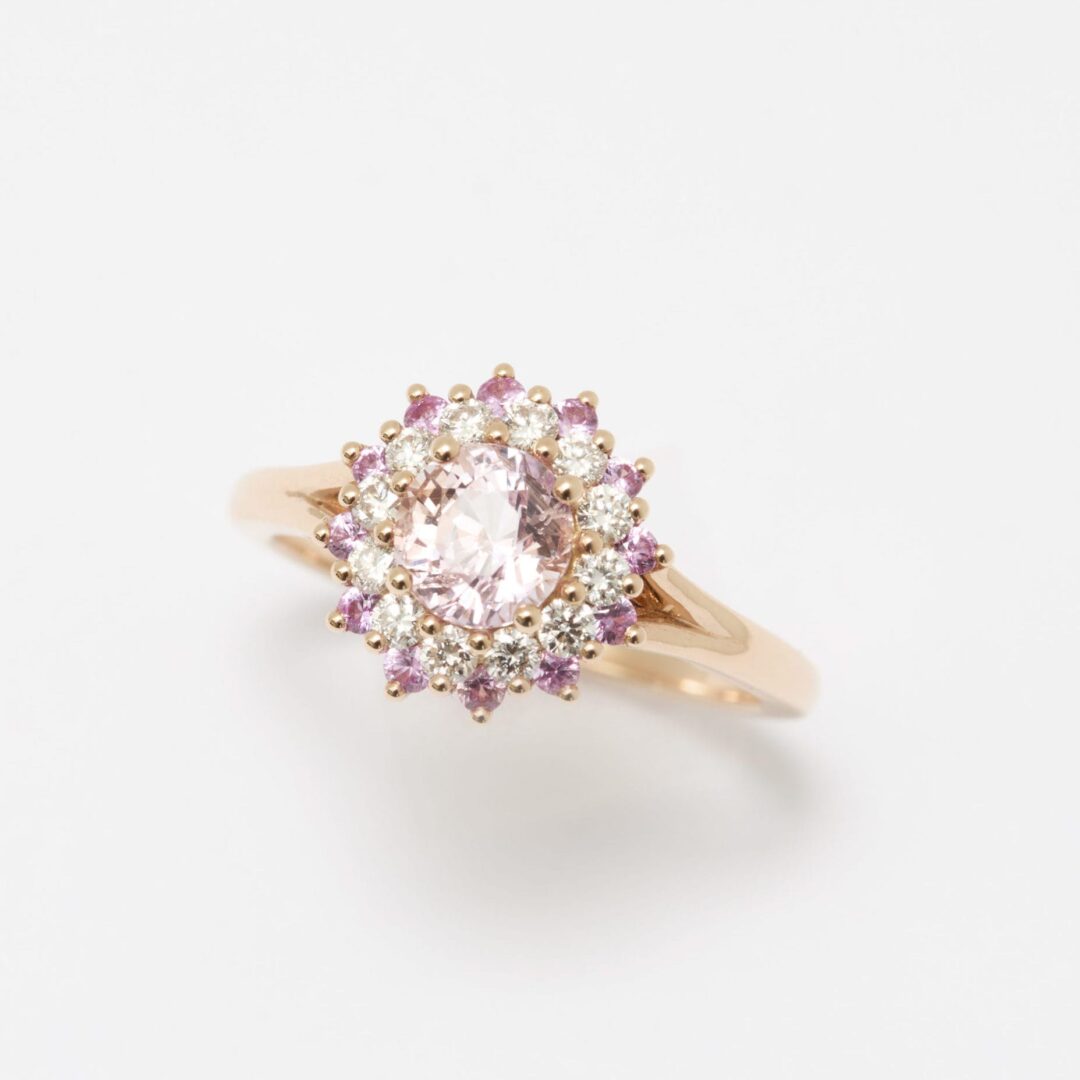 Bague Colombo - Saphir Rose 1.06 carats