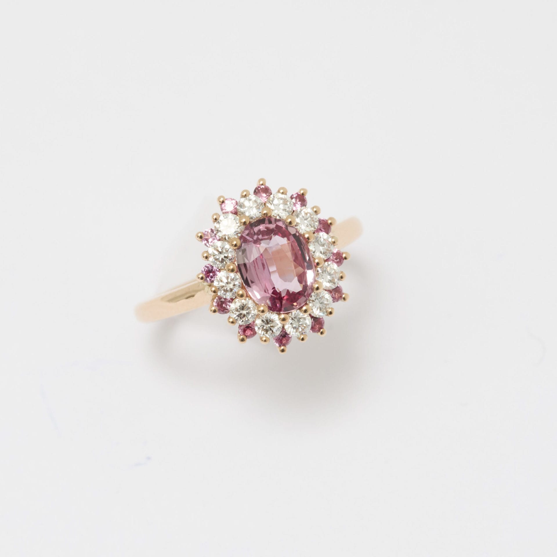 Bague Colombo - Saphir Padparadscha 1.11 carats