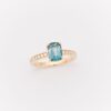 Bague Trinco - Saphir Teal 2.16 carats