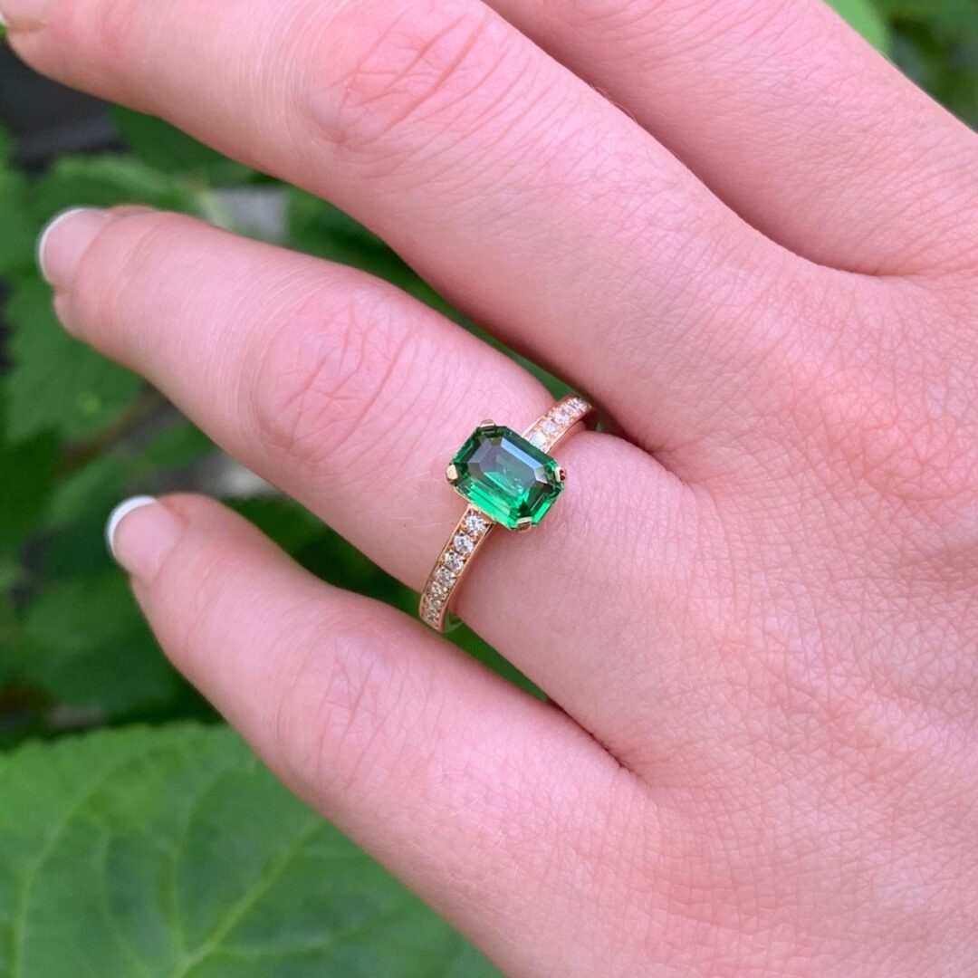 Bague Trinco - Tsavorite 1.27 carats