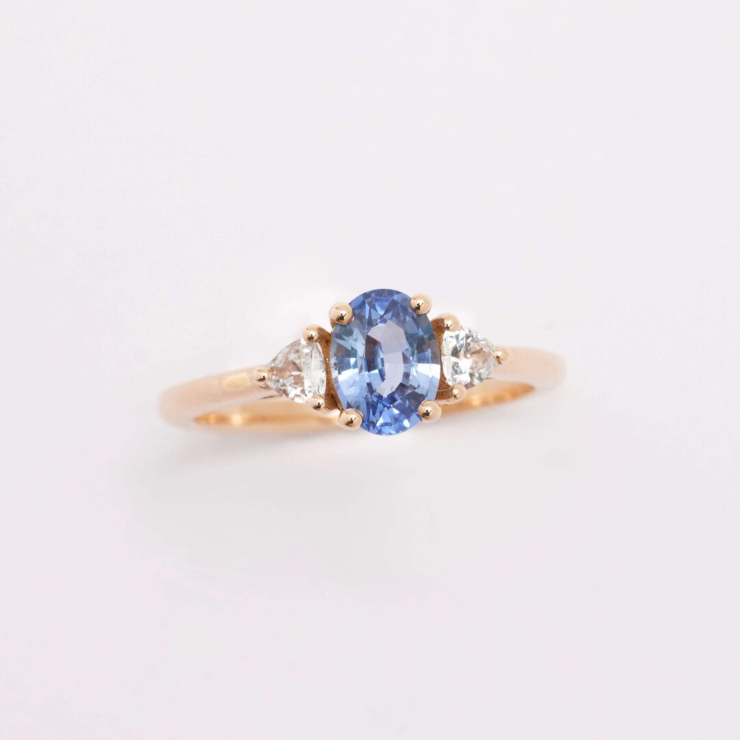 Bague Elahera - Saphir Cornflower 0.99 carats