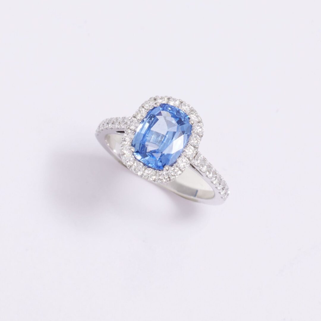 Bague Jaffna - Saphir Cornflower 2.06 carats