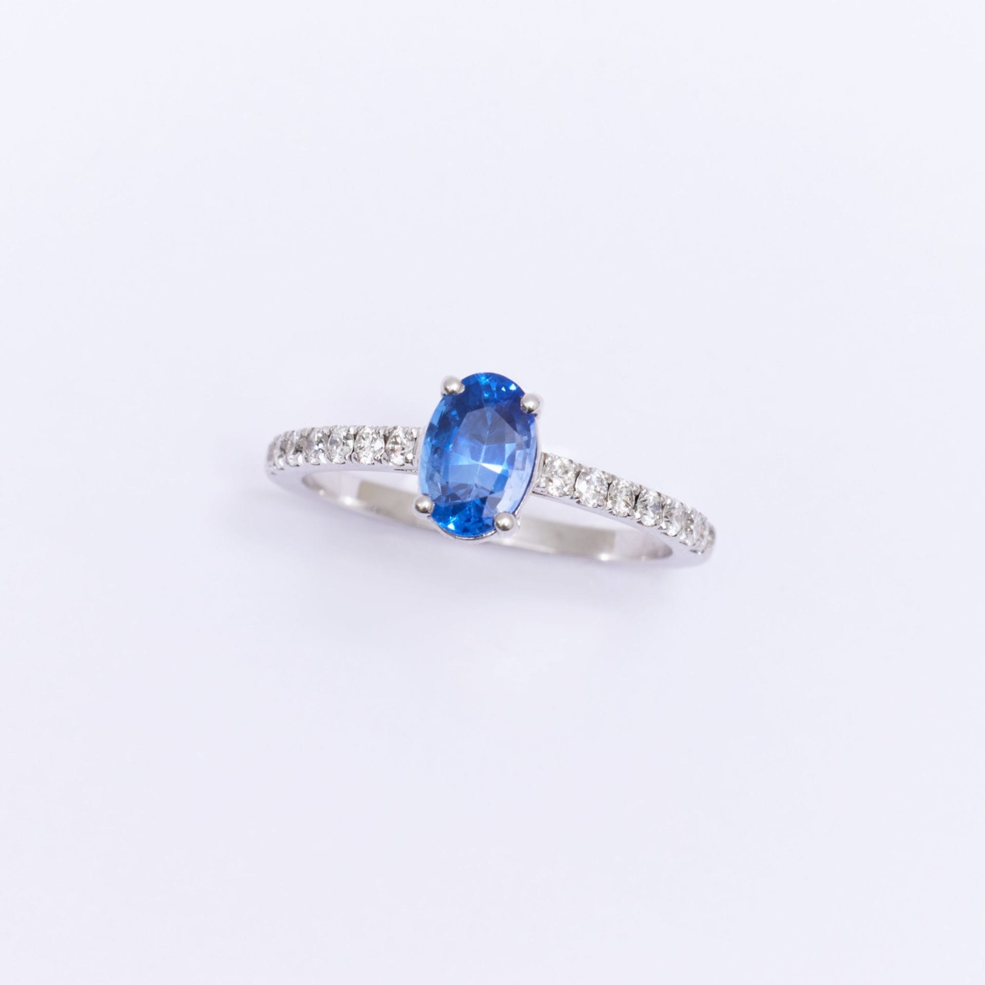 Bague Trinco - Saphir Cornflower 1.21 carats