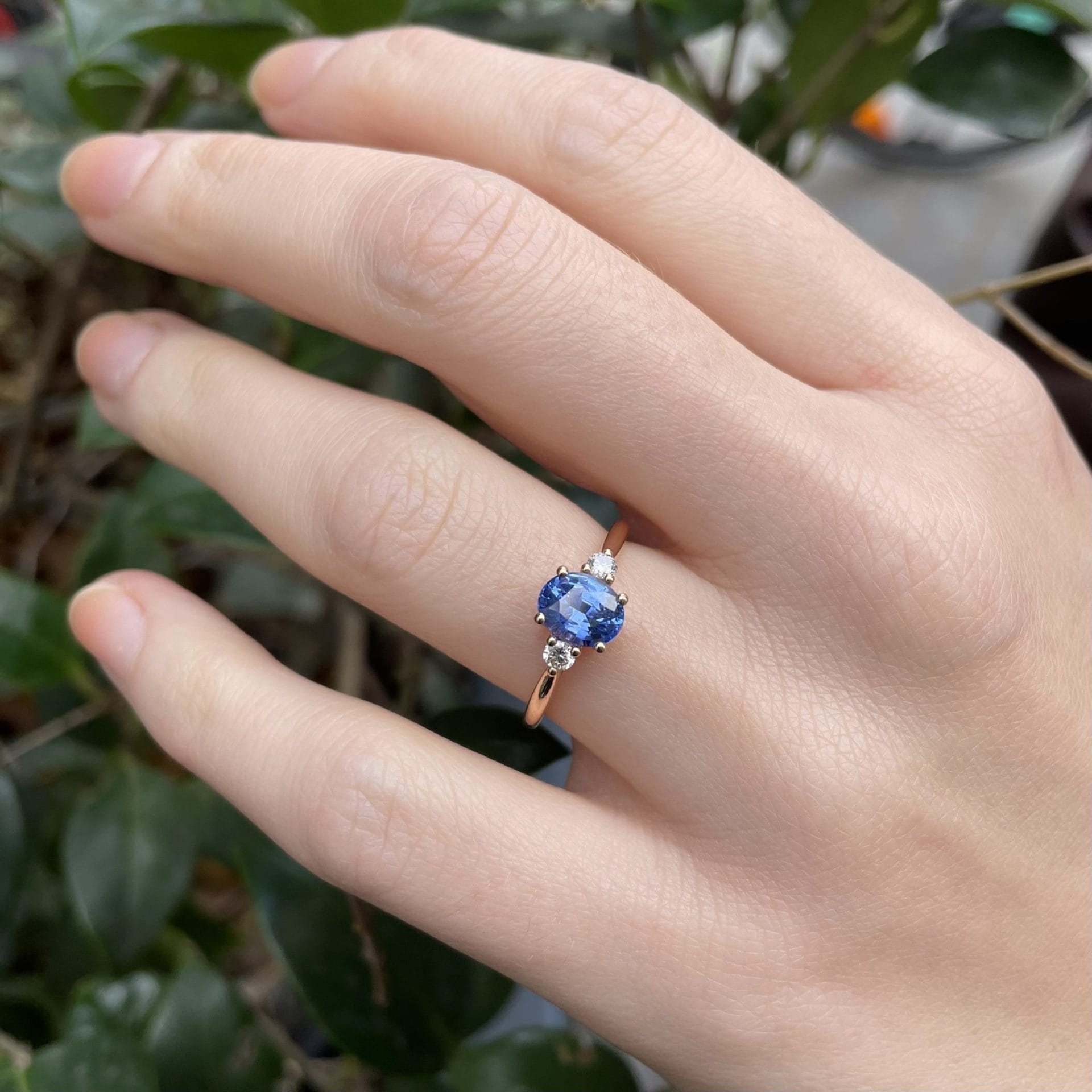 Bague Elahera - Saphir Cornflower 1.17 carats – Image 2